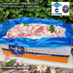 Australia lamb mutton TRIMMINGS 80CL tetelan frozen WAMMCO portioned 1.5" 4cm +/- 1kg (price/kg)